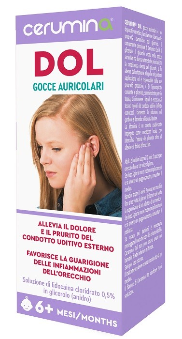 Cerumina Dol Gocce Auricolari Per Mal D'orecchio 7 Grammi