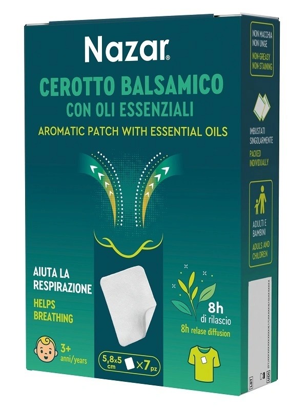 Nazar Cerotto Balsamico con Oli Essenziali 7 Pezzi