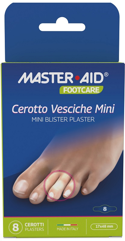 Cerotto vesciche footcare mini 6 pezzi — confronto prezzi