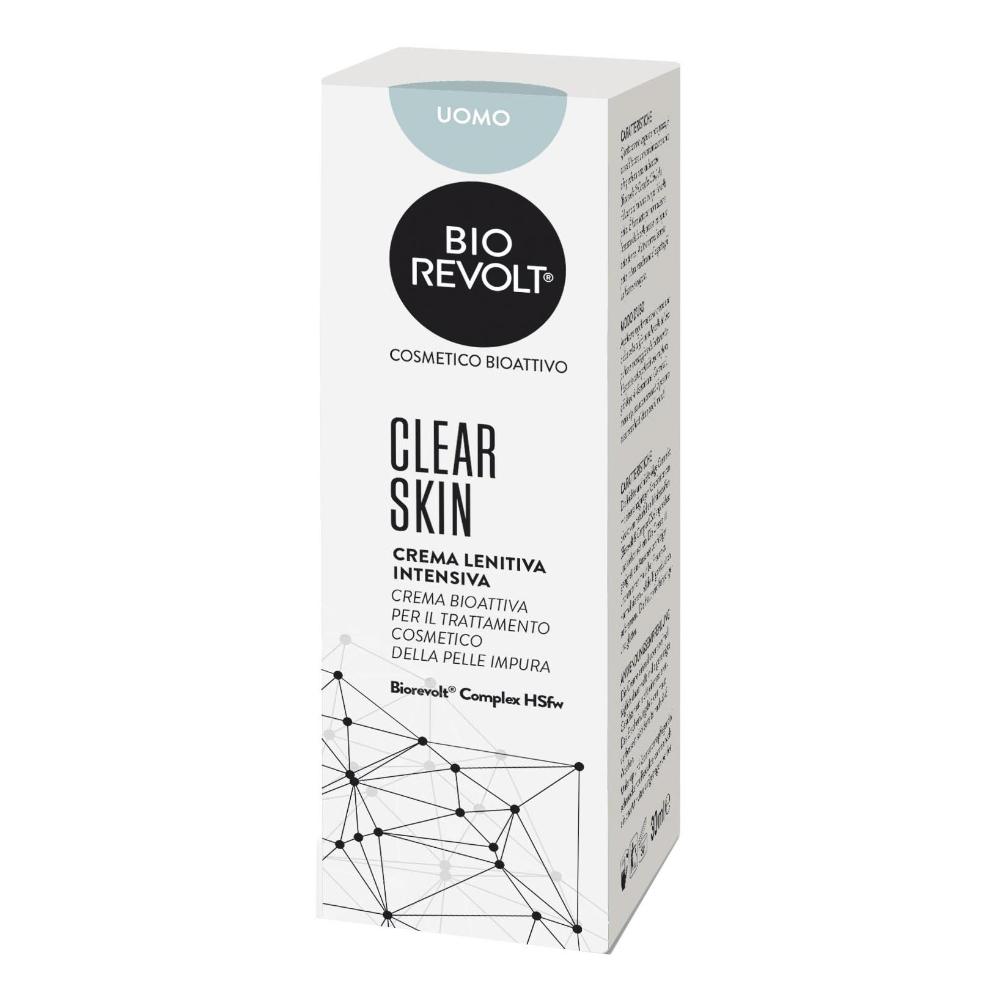 Biorevolt rx clear skin uomo crema lenitiva intensiva bioattiva per pelle impura 30 ml — confronto prezzi