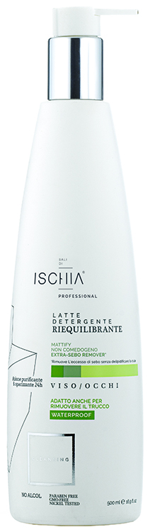 Sali Di Ischia Latte Detergente Riequilibrante Per Viso E Occhi Pelli Miste Grasse E Impure 500ml — confronto prezzi