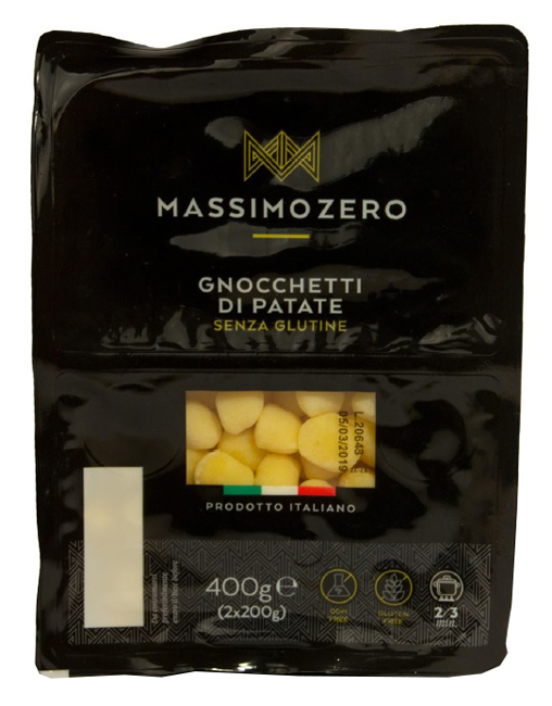 Massimo Zero Gnocchi di Patate Pasta Senza Glutine, 400g — confronto prezzi