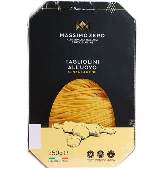 Tagliolini all'uovo senza glutine 250g - Massimo Zero 250 g — confronto prezzi