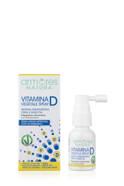Armores Natura Vitamina D Vegetale Integratore Alimentare Spray 20 ml