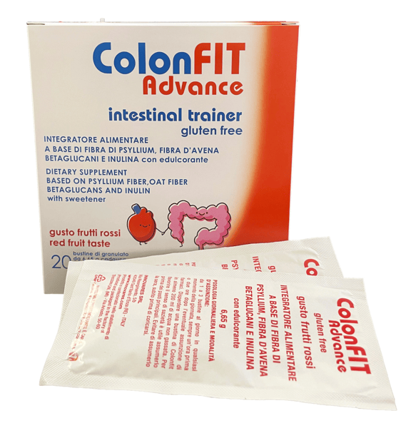 Colonfit Advance Frutti Rossi Integratore di Fibre 20 Bustine