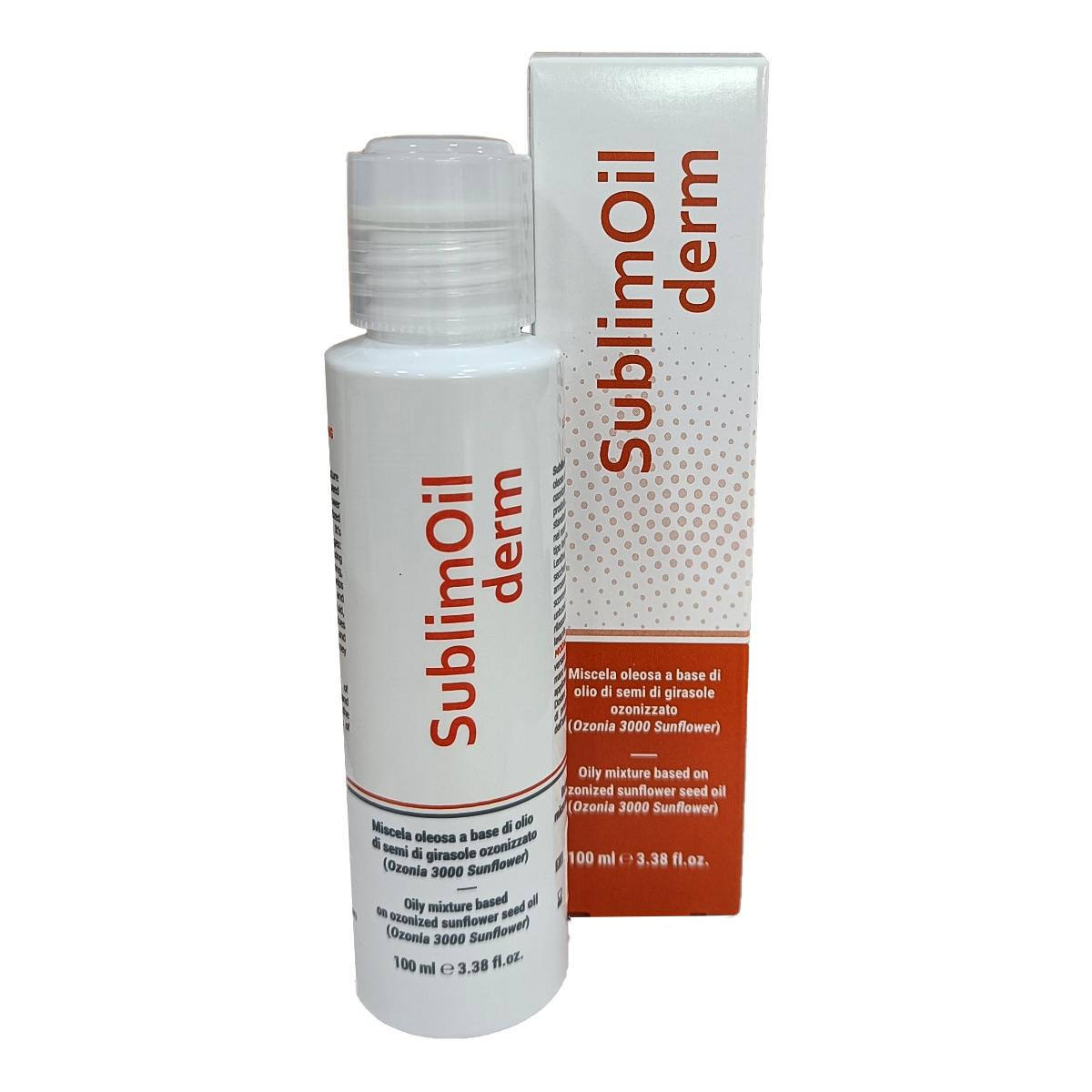 Innovares SublimOil Derm Miscela Oleosa di Olio di Semi di Girasole Eudermica Lenitiva Idratante, 100ml