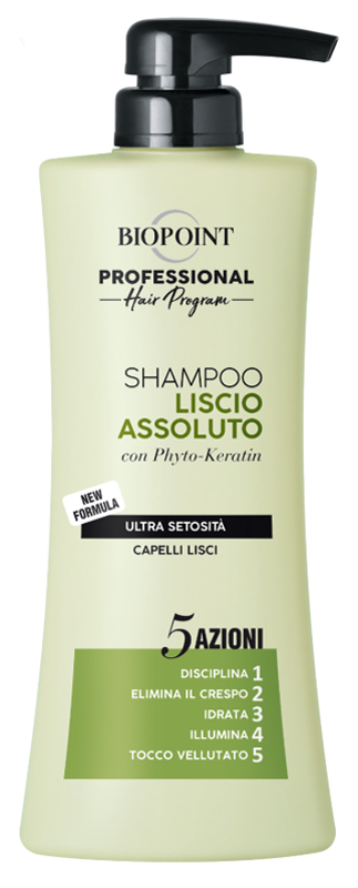 Biopoint Shampoo Liscio Assoluto Con Effetto Anti-crespo Hair Program 400ml