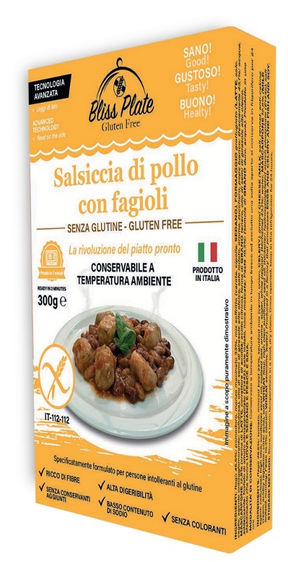 Bliss plate salsiccia pollo con fagioli 300 g — confronto prezzi