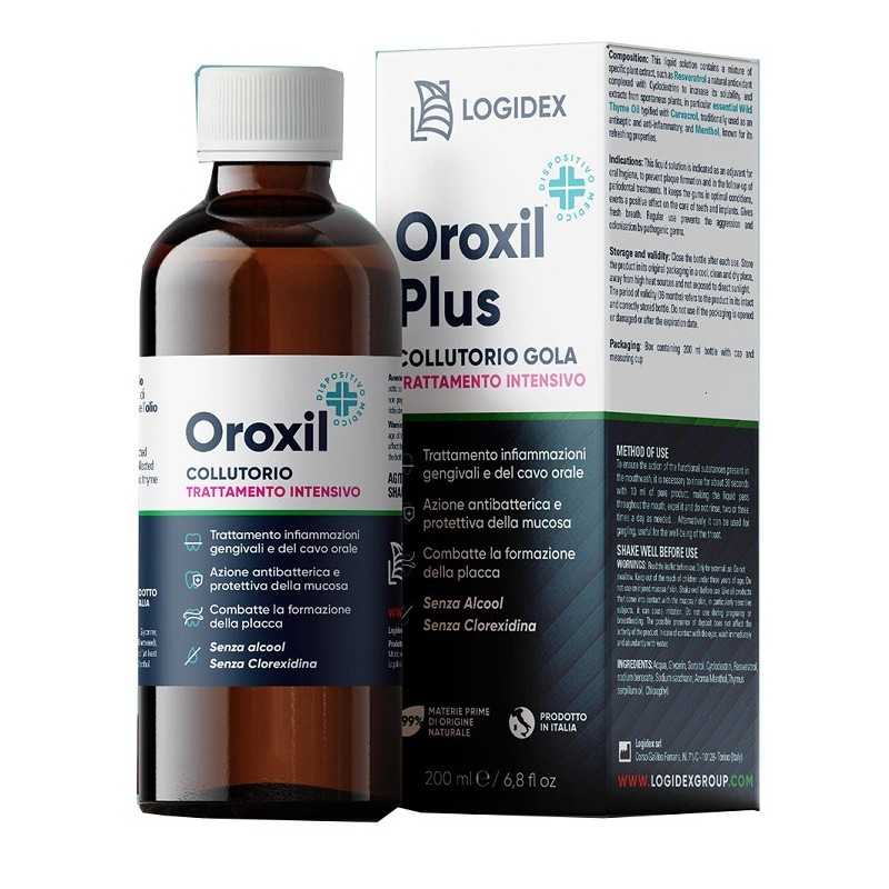 Oroxil plus collutorio gola
