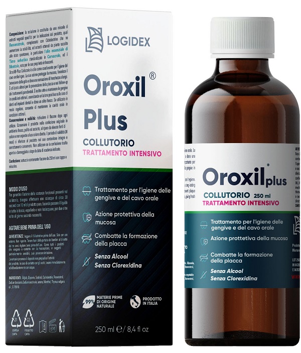 Oroxil Plus Collutorio Trattamento Intensivo Per L'igiene Orale 250ml