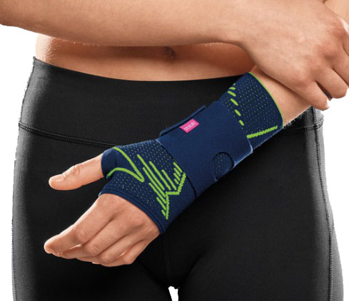 Manumed E+motion Polsiera Elastica Con Stecca Palmare Mano Destra Taglia 2