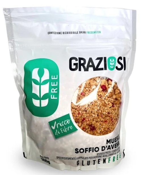 Graziosi Muesli Soffio D'avena Senza Glutine 300 Grammi