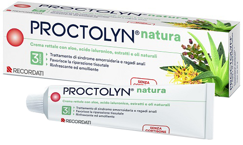 Proctolyn Natura Crema Protettiva e Lenitiva per Emorroidi e Ragadi Anali 30 ml