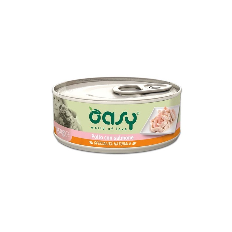 Oasy Cane Specialita' Naturali Adulto Pollo & Salmone 150 Gr — confronto prezzi