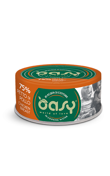 Oasy Gatto More Love In Lattina Adulto Petto Di Pollo 70 Gr — confronto prezzi