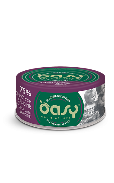 Oasy Gatto More Love In Lattina Adulto Tonno & Sardine 70 Gr — confronto prezzi