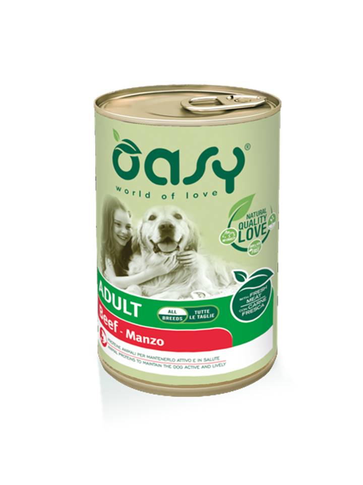 Oasy Cane Lifestage Adulto Manzo 400 Gr — confronto prezzi