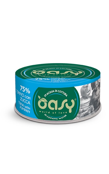 Oasy Gatto More Love In Lattina Adulto Tonno &amp; Zucca 70 Gr — confronto prezzi