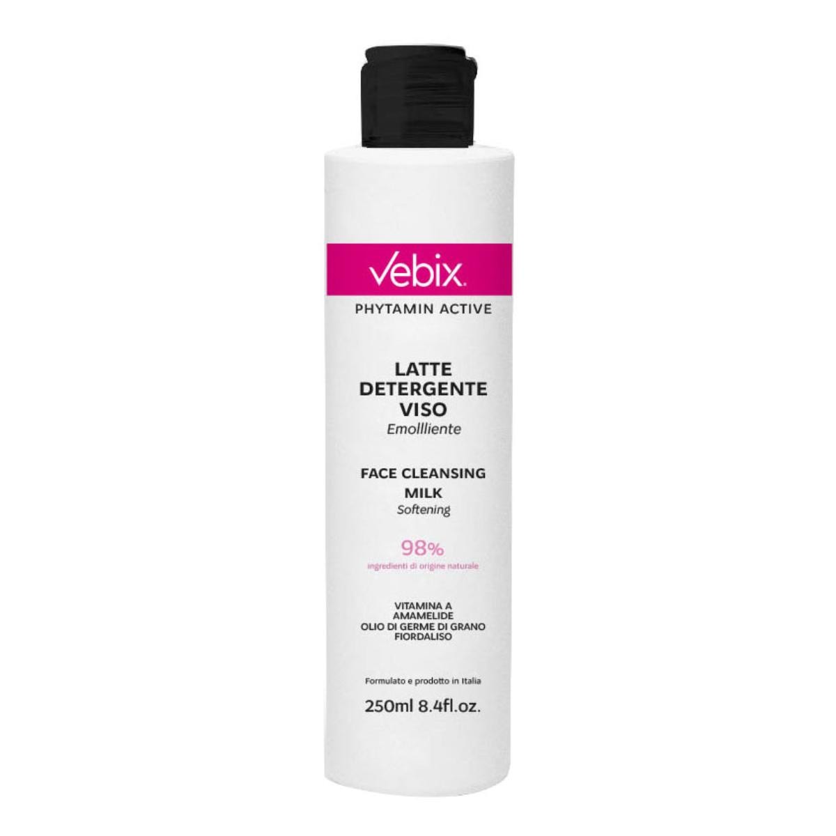 Vebix Phytamin Latte Detergente Viso Emolliente 250 ml