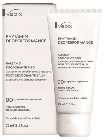 Phytamin Deo Performance Balsamo Deodorante Piedi 24H 75ml - Vebix