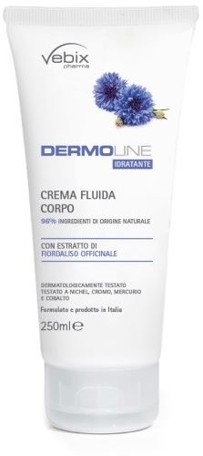 Vebix Dermoline Crema Fluida Corpo Fiordaliso 250 ml