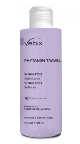 Vebix Phytamin Travel Shampoo Uso Frequente 100 ml
