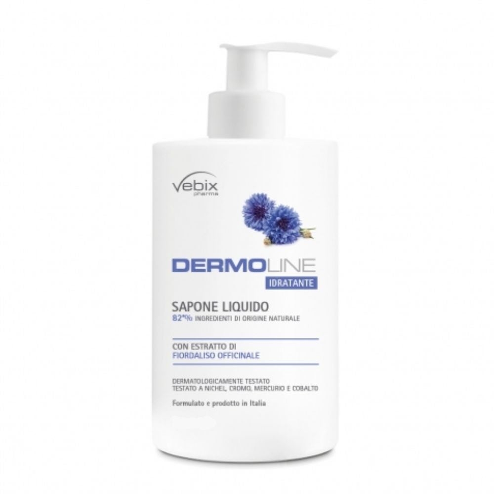 Vebix Dermoline Fiordaliso Sapone Liquido Idratante 500ml