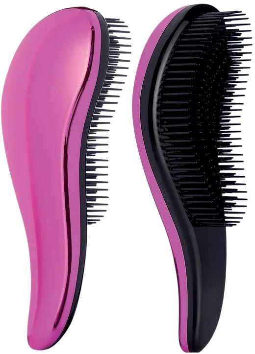 Trouss 45 Spazzola Districante | Spazzola per Ricci | Nero Fuxia