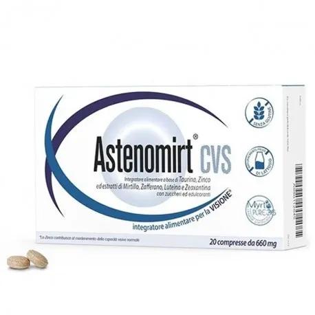 Biodue Astenomirt CVS Integratore Alimentare Benessere Vista 20 Compresse