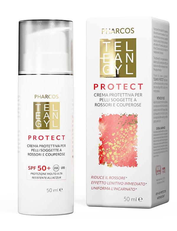 Teleangyl Protect SPF 50+ 50ml Crema Anti-Rossore Effetto Camouflage