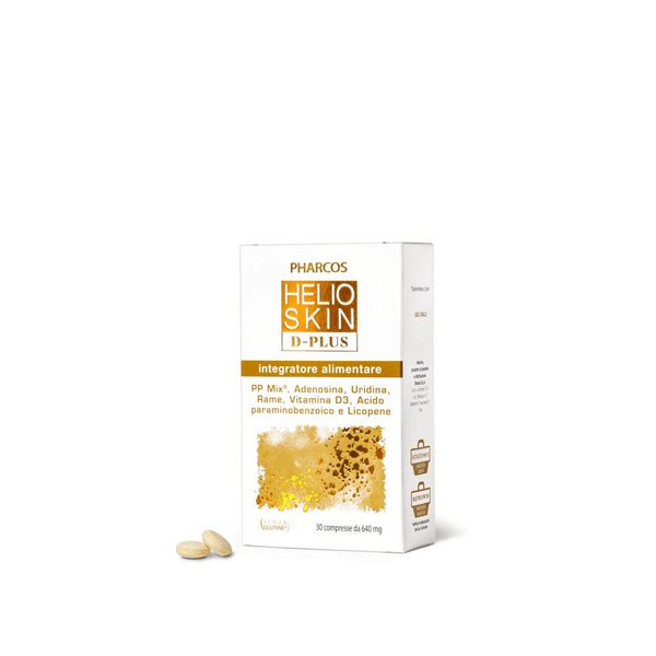 Pharcos Biodue Helioskin D-plus Integratore Per Abbronzatura 30 Compresse