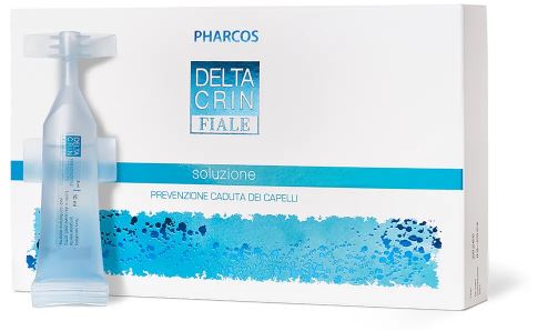 Pharcos Deltacrin Fiale Trattamento Intensivo Prevenzione Anticaduta Capelli 10 Fiale