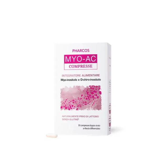 Myo-AC 30 Compresse Integratore di Myo-Inositolo e D-Chiro-Inositolo