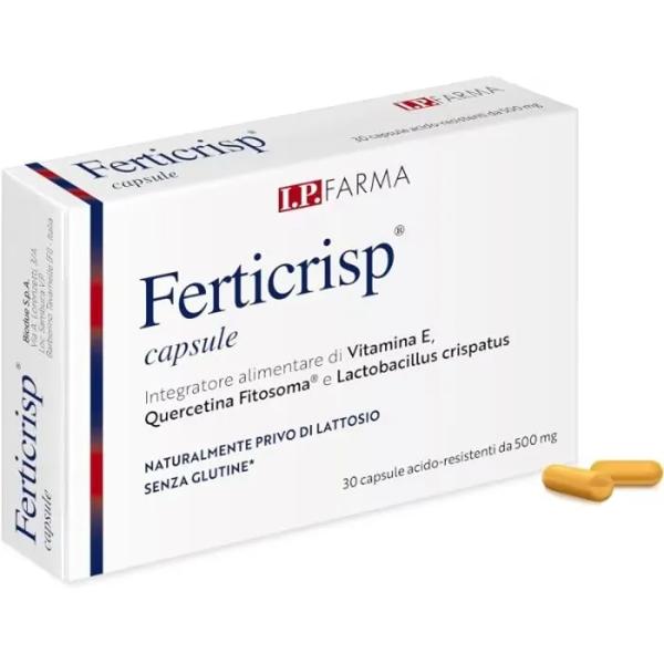 Ferticips 30 Capsule Integratore con Quercetina e Lactobacillus Crispatus