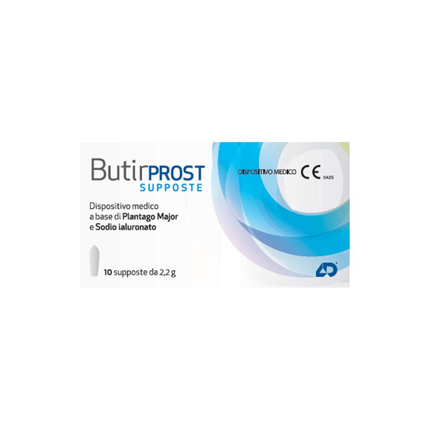 Butirprost Supposte Per Prostatite 10 Pezzi