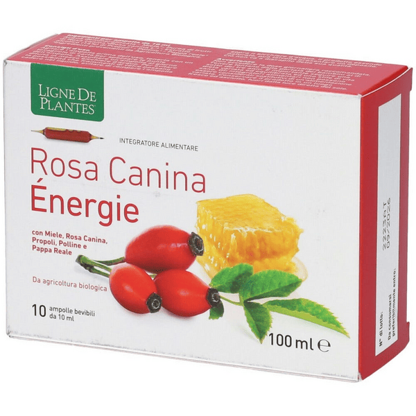 Rosa Canina Énergie Bio Ricostituente Antiossidante 10 Ampolle