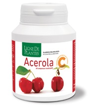 Acerola C 60 Compresse Masticabili - Integratore Alimentare Bio - Vitamina C Naturale - 100% Naturale