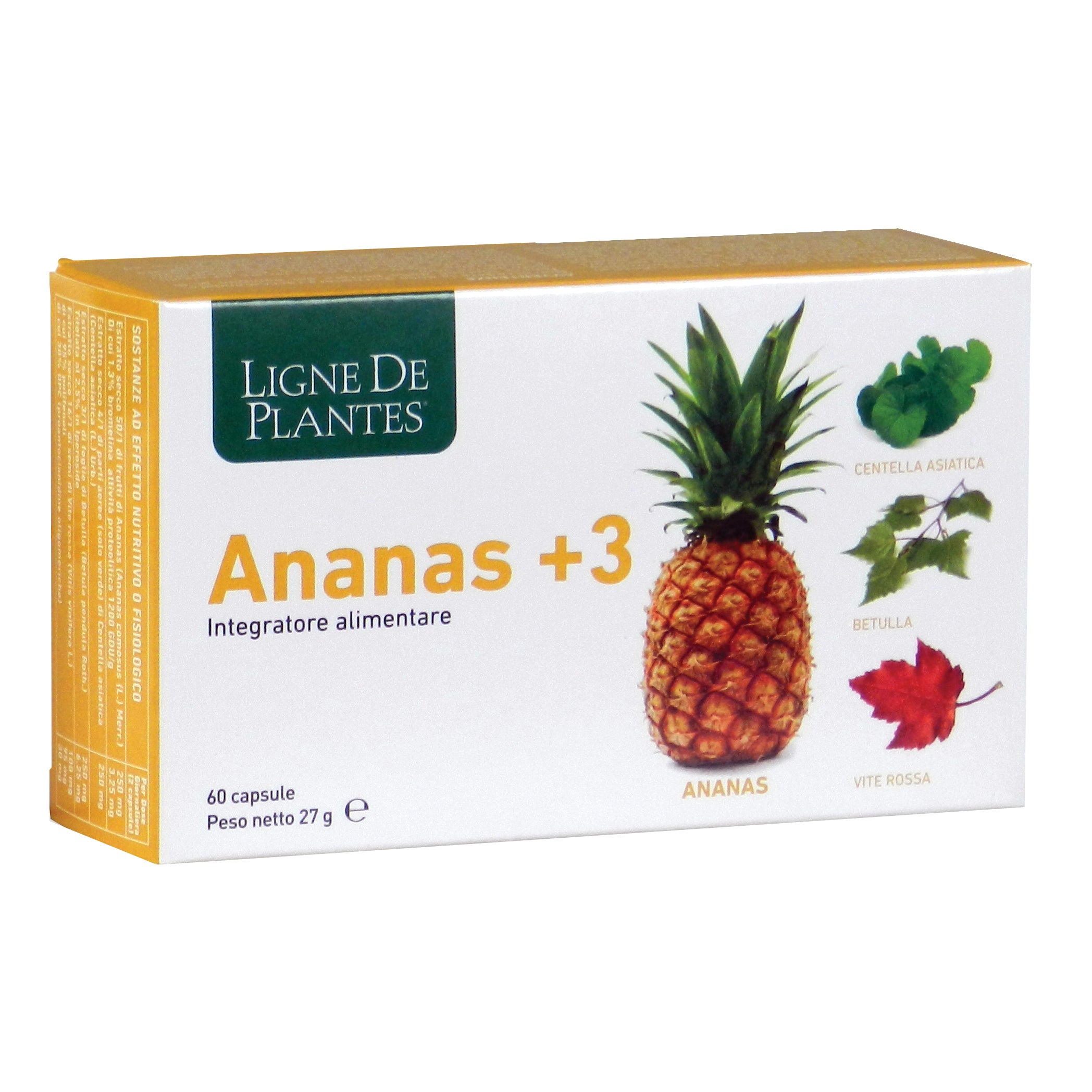 Ananas +3 Integratore Ad Azione Drenante 60 Capsule — confronto prezzi