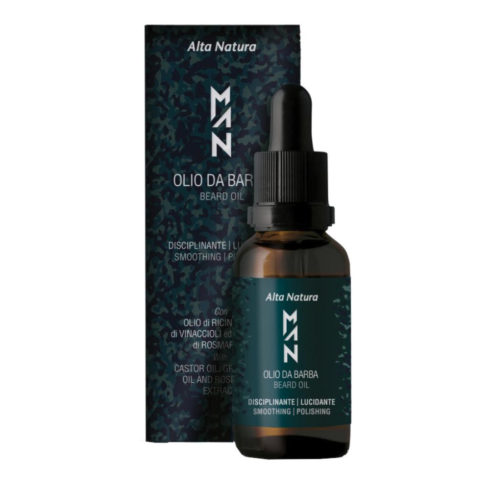 Alta Natura, Olio Lucidante Barba Man, 30 ml