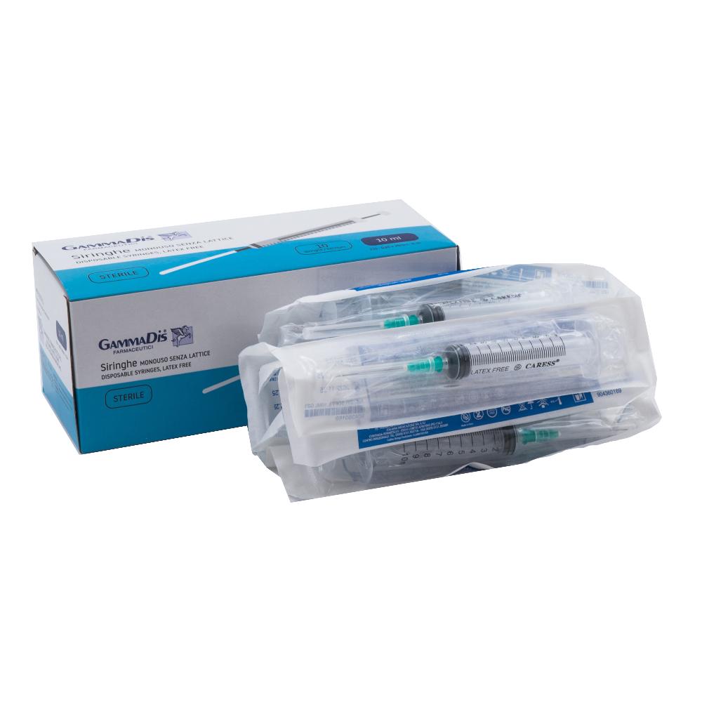 Gammadis Farmaceutici Siringa Soft G21 10ml, 10 siringhe