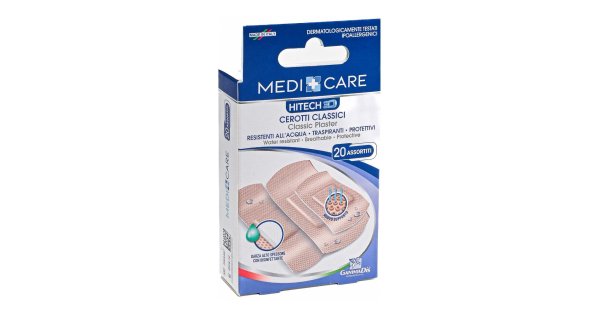 Gammadis Farmaceutici Medicare - Cerotti 3D, 20 cerotti assortiti
