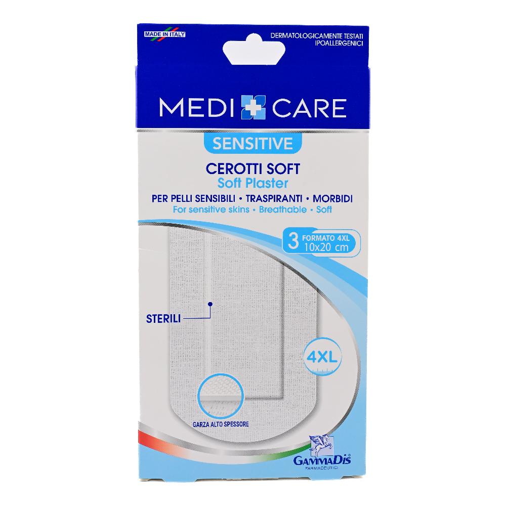Medicare Sensitive Cerotti Soft TNT 10x20 cm 3 Pezzi pz Cerotto