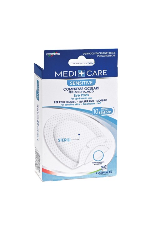 Gammadis Farmaceutici Medicare - Compresse Oculari per Uso Oftalmico 6,5 x 9,5cm, 10 compresse — confronto prezzi
