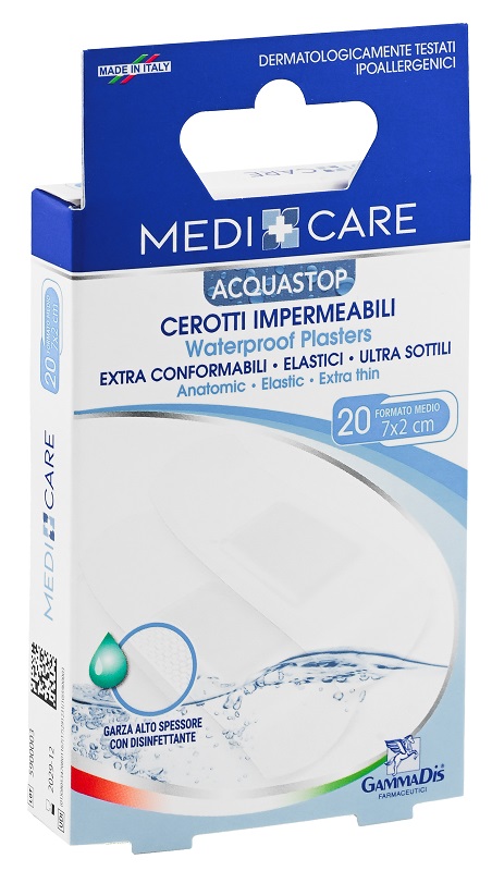 Gammadis Farmaceutici Medicare - Acquastop Cerotti Impermeabili 7 x 2cm, 20 cerotti — confronto prezzi