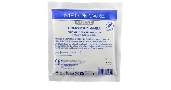 Garza tnt 10x10 cm 25 pezzi
