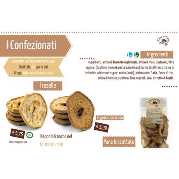 Il Forno Del Celiaco Freselle Mini 220 Grammi