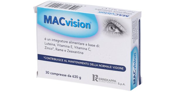 MacVision Compresse per la Salute Oculare 30 CPR
