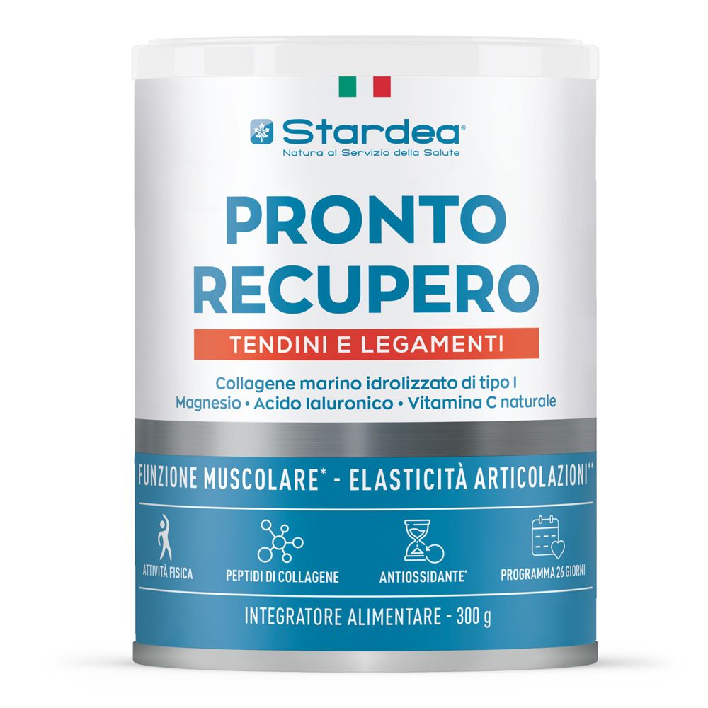 Stardea Pronto Recupero Tendini E Legamenti Polvere - Funzione Muscolare, Elasticità delle Articolazioni 300 g per soluzione orale