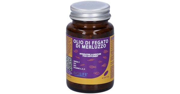 Olio fegato merluzzo 60 softgel