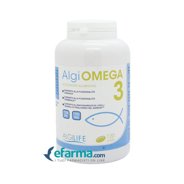 AlgiOmega 3 Integratore di Acidi Grassi 120 Perle